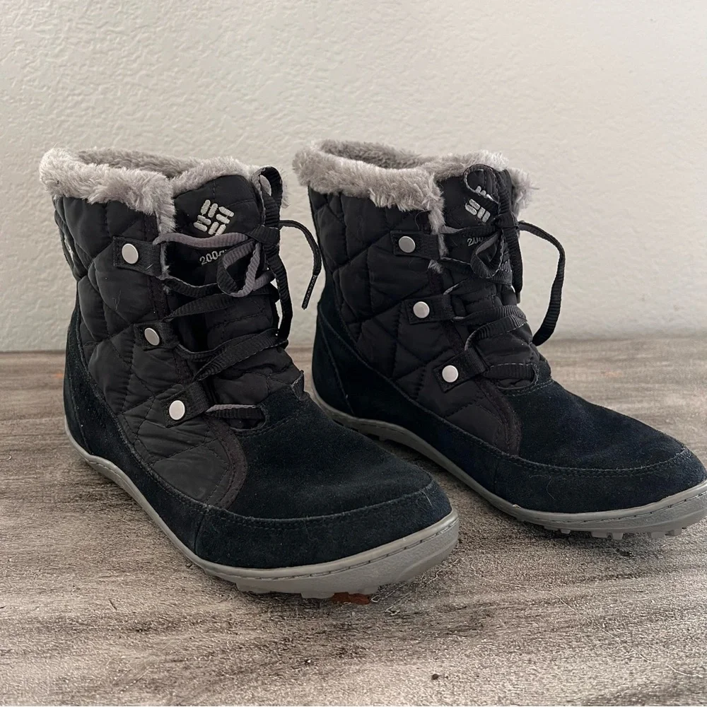 Columbia Minx Shorty winter boots Omni-Tech waterproof size 9